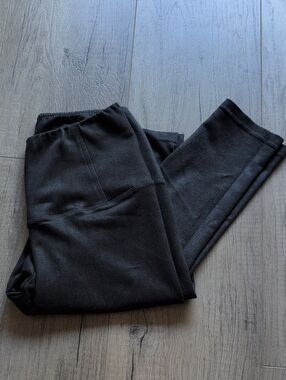 Wilfred Charcoal Suede Legging